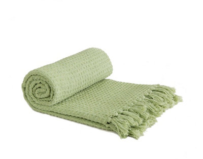  - Waffle Collection Recycled Cotton Throw