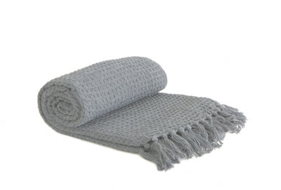  - Waffle Collection Recycled Cotton Throw