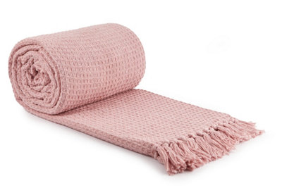  - Waffle Collection Recycled Cotton Throw