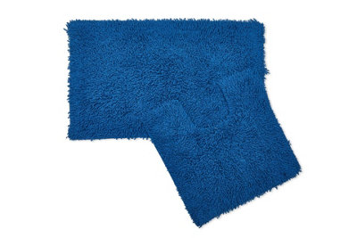 Tumble Twist Collection Pure Cotton 2Pc Bath Set from B&Q
