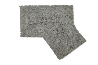 Tumble Twist Collection Pure Cotton 2Pc Bath Set from B&Q