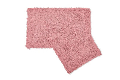 Tumble Twist Collection Pure Cotton 2Pc Bath Set from B&Q