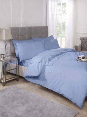 Percale Collection 180 Thread Count Percale Fitted Sheet from B&Q