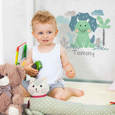 Stickerscape Personalised Dinosaur Wall Sticker from B&Q