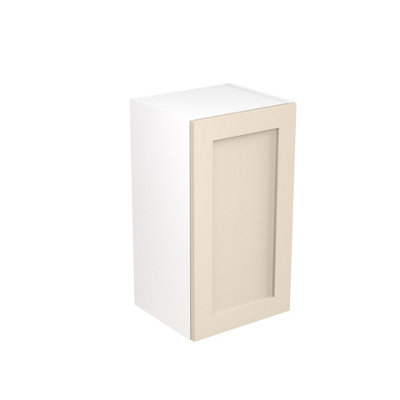 Kitchen Kit Wall Unit 400mm W/ Shaker Cabinet DoorUltra Matt Cashmere from B&Q