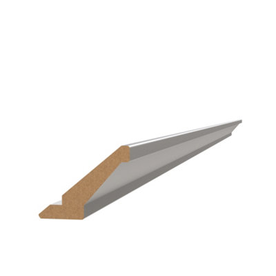 Kitchen Kit Traditional Cornice 2745mm ShakerUltra Matt Dust Grey from B&Q