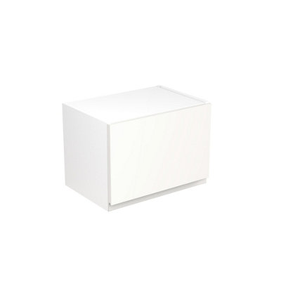 Kitchen Kit Wall Unit Bridge Panel 500mm J-PullSuper Gloss White from B&Q