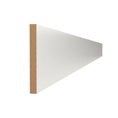 Kitchen Kit Plinth 2745mm J-PullSuper Gloss White from B&Q