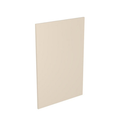 Kitchen Kit Base End Panel 600mm J-PullSuper Gloss Cashmere from B&Q