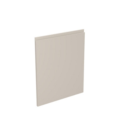 Kitchen Kit Appliance Door 596mm J-PullSuper Gloss Light Grey from B&Q