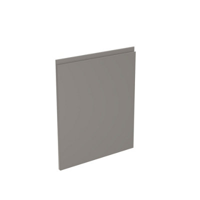 Kitchen Kit Appliance Door 596mm J-PullSuper Gloss Dust Grey from B&Q