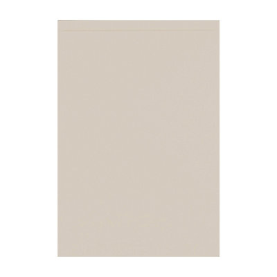 Kitchen Kit J-Pull Sample Kitchen Unit Cabinet Door 396mmUltra Matt Cashmere from B&Q