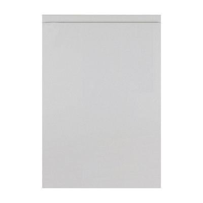 Kitchen Kit J-Pull Sample Kitchen Unit Cabinet Door 396mmUltra Matt Light Grey from B&Q