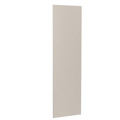 Kitchen Kit Larder Panel 2400mm J-PullUltra Matt Light Grey from B&Q