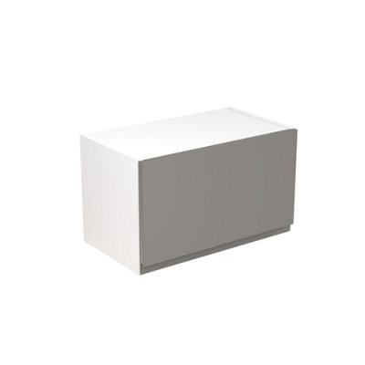 Kitchen Kit Bridging Wall Unit 600mm J-PullUltra Matt Dust Grey from B&Q