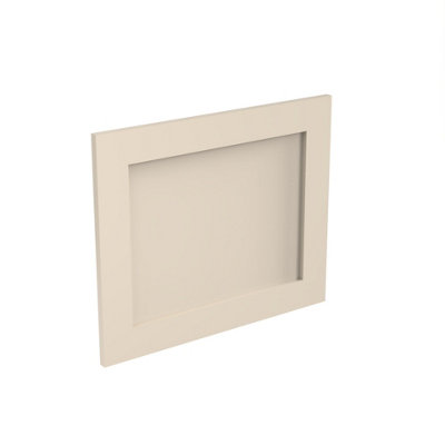 Kitchen Kit Appliance Door 490mm ShakerUltra Matt Cashmere from B&Q