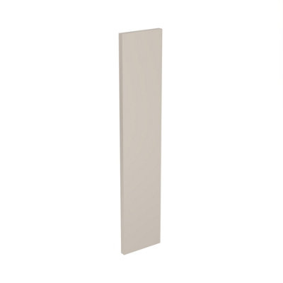Kitchen Kit Filler Panel 146mm ShakerUltra Matt Light Grey from B&Q