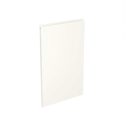 Kitchen Kit Slimline Appliance Door 446mm J-PullUltra Matt White from B&Q