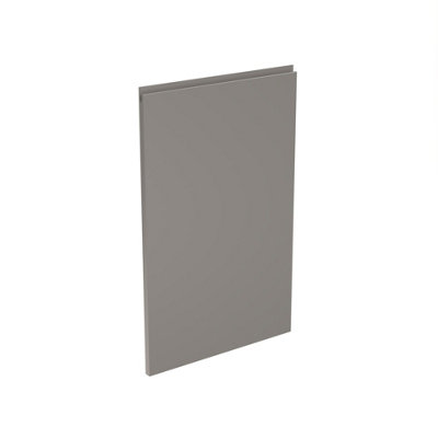 Kitchen Kit Slimline Appliance Door 446mm J-PullUltra Matt Dust Grey from B&Q