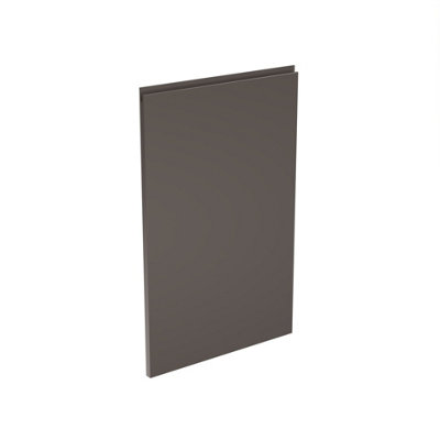 Kitchen Kit Slimline Appliance Door 446mm J-PullUltra Matt Graphite from B&Q