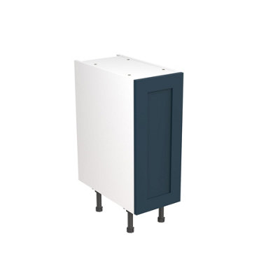 Kitchen Kit Base Unit 300Mm W/ Shaker Cabinet Door - Ultra Matt Indigo/Blue