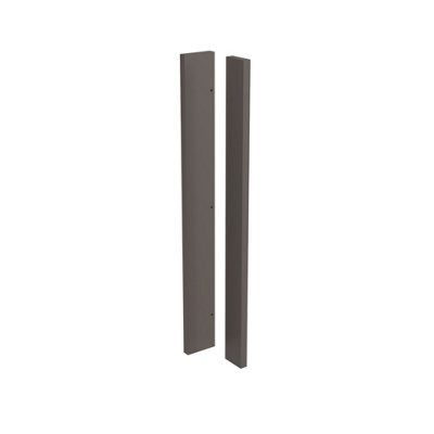 Kitchen Kit Corner Post 720mm J-PullSuper Gloss Graphite from B&Q