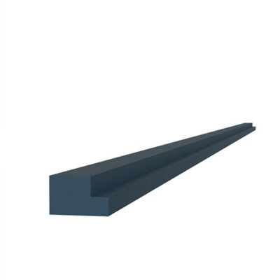 Kitchen Kit Multi Rail 2745mm J-PullUltra Matt Indigo Blue from B&Q