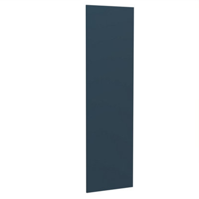 Kitchen Kit Larder Panel 2400mm J-PullUltra Matt Indigo Blue from B&Q
