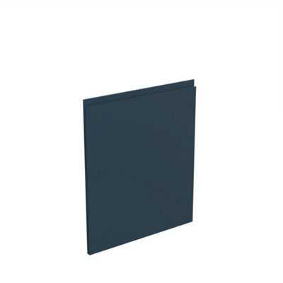 Kitchen Kit Slimline Appliance Door 446mm J-PullUltra Matt Indigo Blue from B&Q