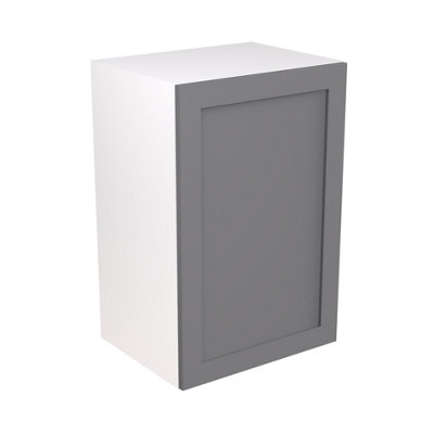 Kitchen Kit Light Grey Matt Shaker Door Boiler Housing Wall Unit Cabinet Soft Close Flatpack600X900mm from B&Q