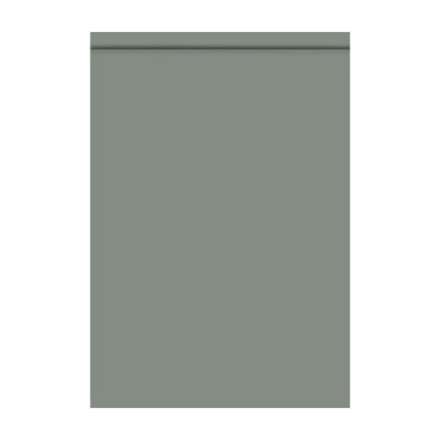 Kitchen Kit J-Pull Sample Kitchen Unit Cabinet Door  396mmMatt Sage Green from B&Q