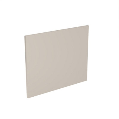 B&Q -  Appliance Door 490mm SlabSuper Gloss Light Grey
