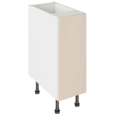 Kitchen Kit Base Unit 300mm W/ Slab Cabinet DoorSuper Matt Cashmere from B&Q