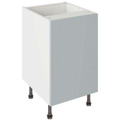 Kitchen Kit Aquamarine Supermatt Slab Base Kitchen Cabinet Flatpack - 500X720mm Size 9