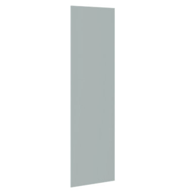 Kitchen Kit Larder End Panel 2400mm SlabSupermatt Aquamarine from B&Q