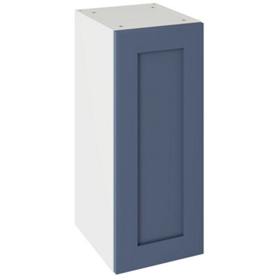 Kitchen Kit Shaker Ultramatt 300 Wall Kitchen Cabinet FlatpackAlby Blue from B&Q
