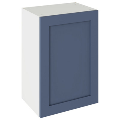 Kitchen Kit Shaker Ultramatt 500 Wall Kitchen Cabinet FlatpackAlby Blue