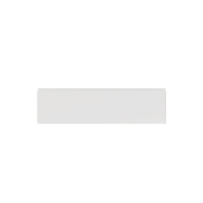 Kitchen Kit Cabinet Drawer Front 140mm X 496mm J PullSuper Gloss White from B&Q