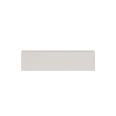 Kitchen Kit Cabinet Drawer Front 140mm X 296mm J PullSuper Gloss Light Grey from B&Q