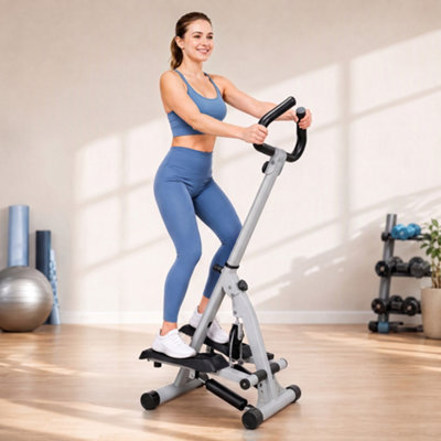 Stepper with Handle Hand Grip for Home Gym - - Image 5