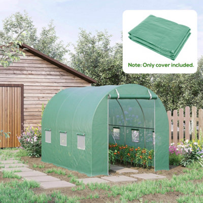 Outsunny 3 X 2 X 2M Greenhouse Replacement Cover Only For Tunnel Greenhouse Light