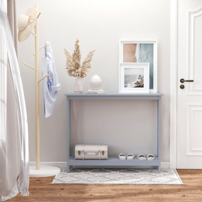 Homcom Wooden Console Table Storage Drawer Shelf Entryway Display Stand from B&Q