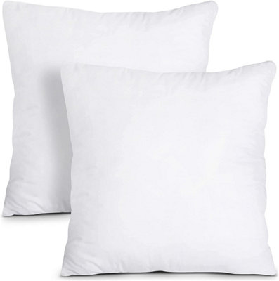 Lancashire Textiles 22" X 22" (55Cm X 55Cm) 8 Pack Polycotton Casing Hollowfibre Filling Cushion Pads from B&Q