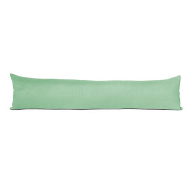 Lancashire Textiles Hollowfibre Filling (85 X 20Cm) Apple Suede Door Draught Excluder from B&Q