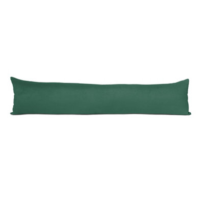 Lancashire Textiles Hollowfibre Filling (85 X 20Cm) Jade Door Draught Excluder from B&Q