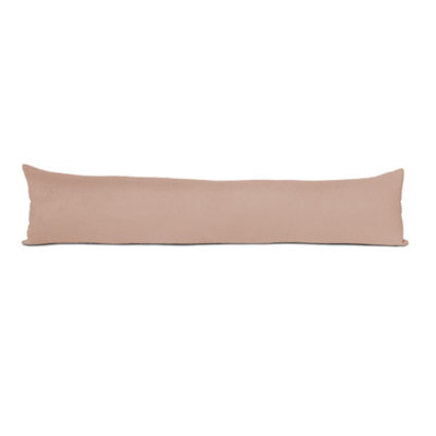 Lancashire Textiles Hollowfibre Filling (85 X 20Cm) Rose Gold Door Draught Excluder from B&Q