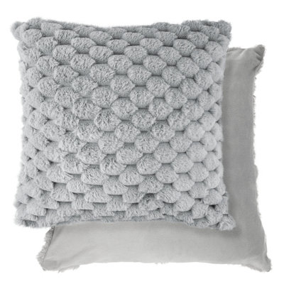 Serene - Cushion Cover - 43x43cm - Silver - Image 4