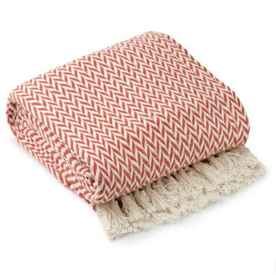  - Chevron Collection Recycled Cotton Throw