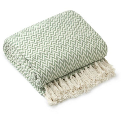  - Chevron Collection Recycled Cotton Throw