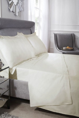  - 400 Thread Count Cotton Collection Flat Sheet